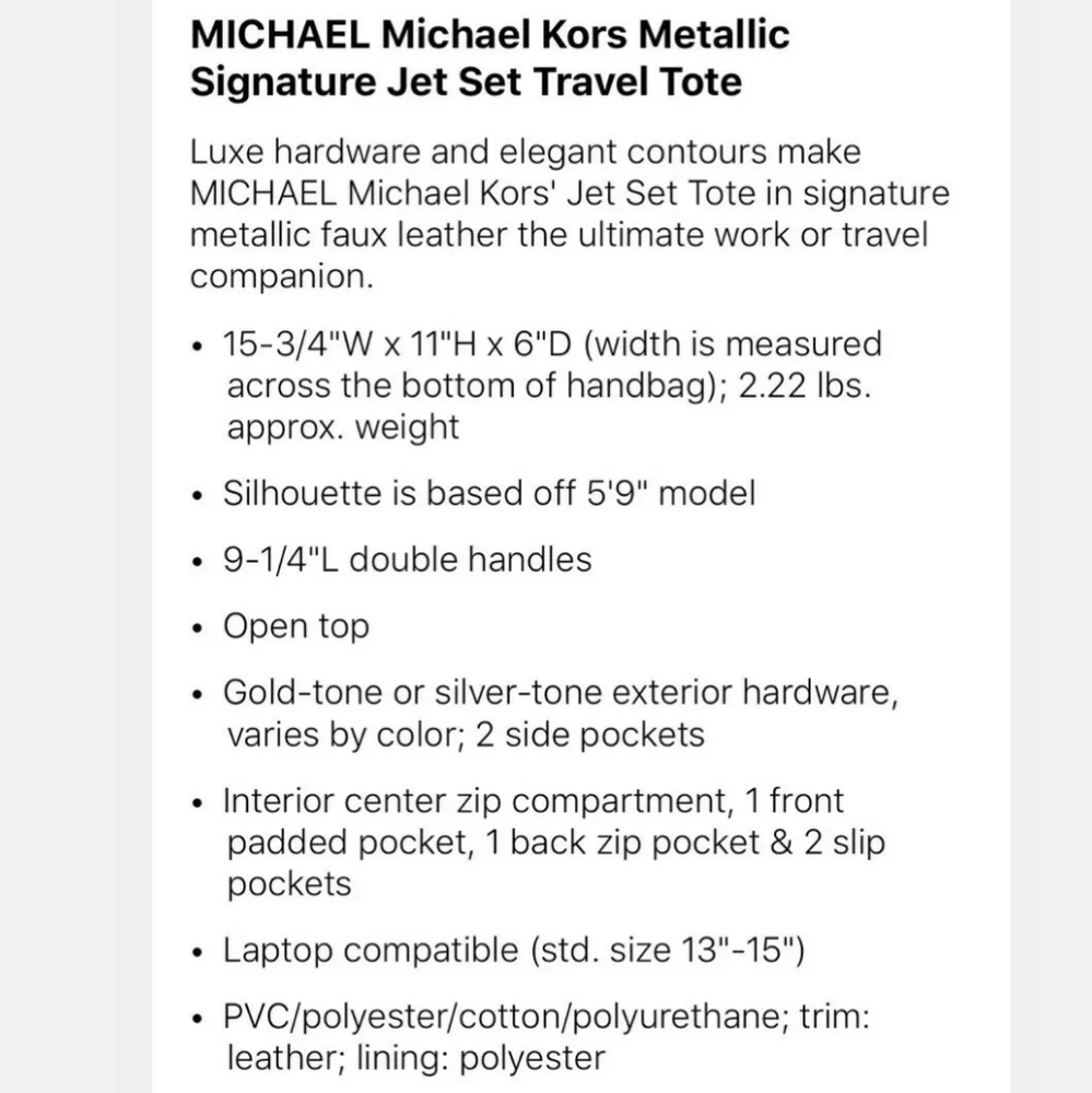 ⚠️LAST ONE⚠️Michael Kors Signature Large Tote Pink - Picture 6 of 6